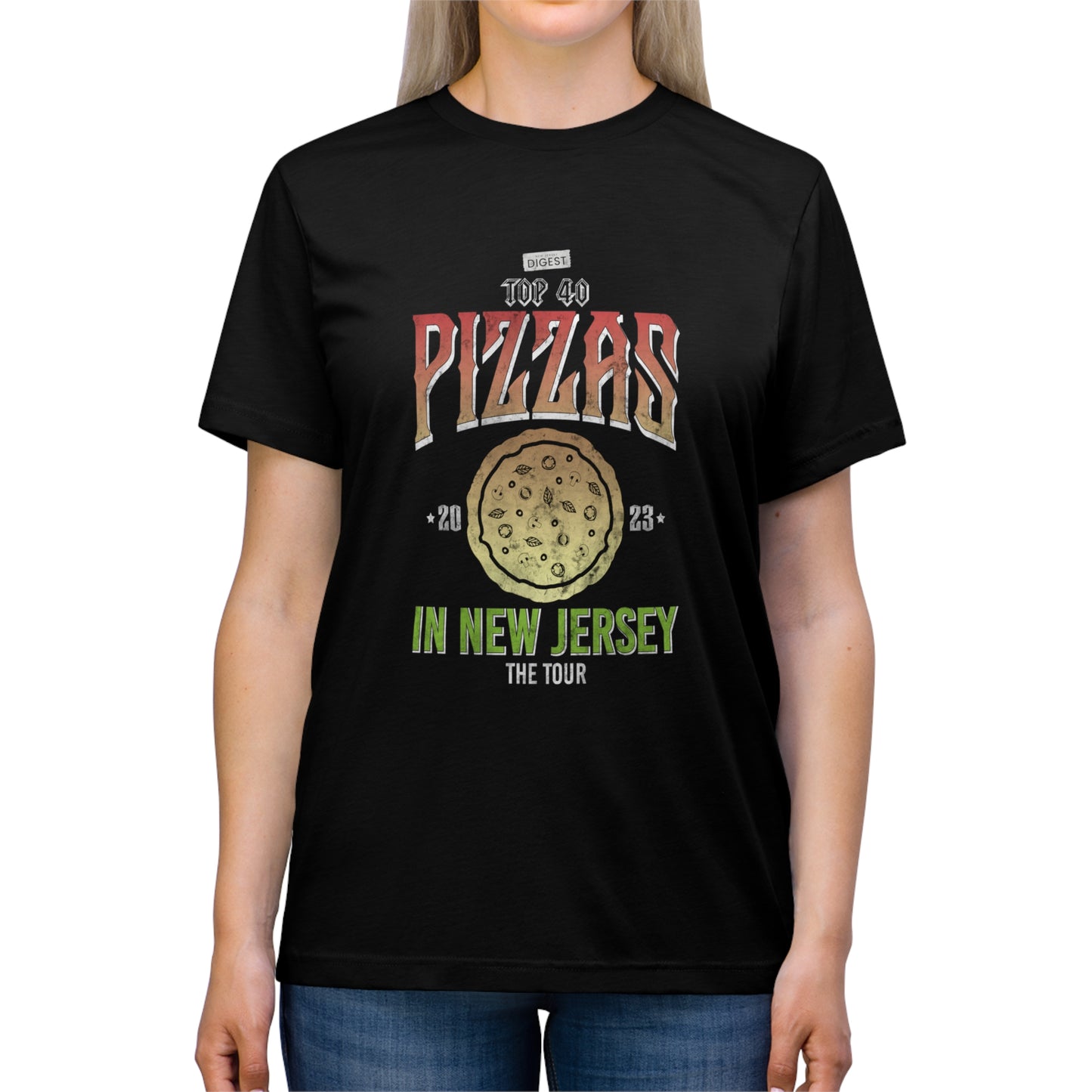 New Jersey Digest Pizza Tour Unisex T-Shirt (Limited)