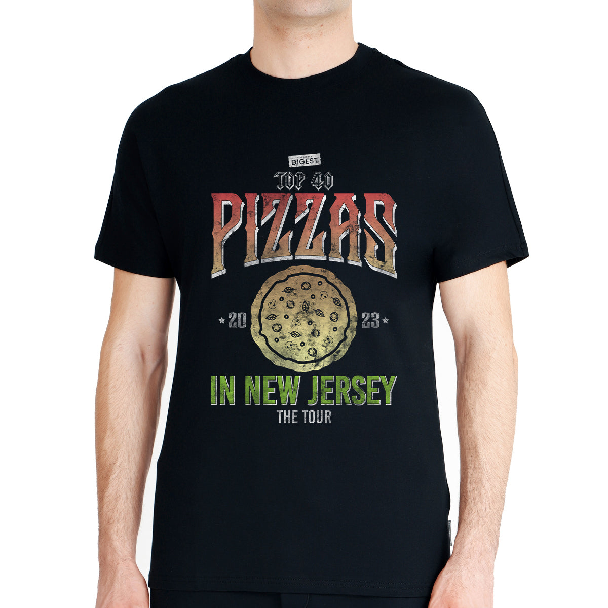 New Jersey Digest Pizza Tour Unisex T-Shirt (Limited)